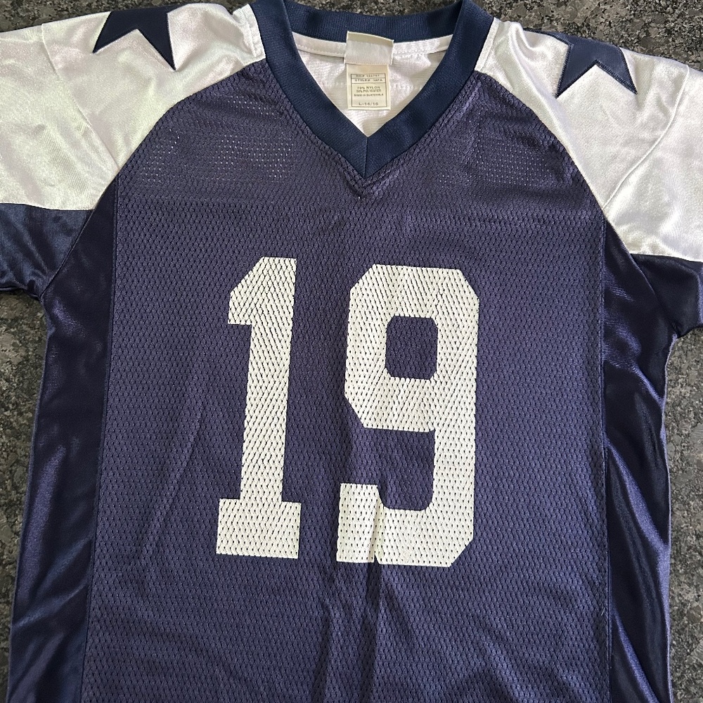 Dallas Cowboys youth jersey #19